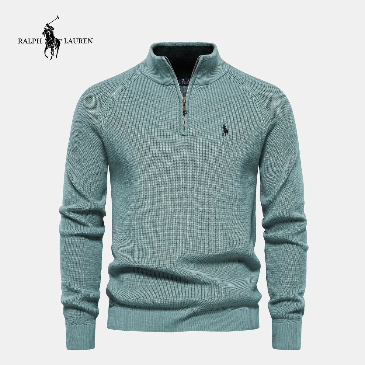 Ꮢalph Lauren™ Premium Half-Zip Tröja