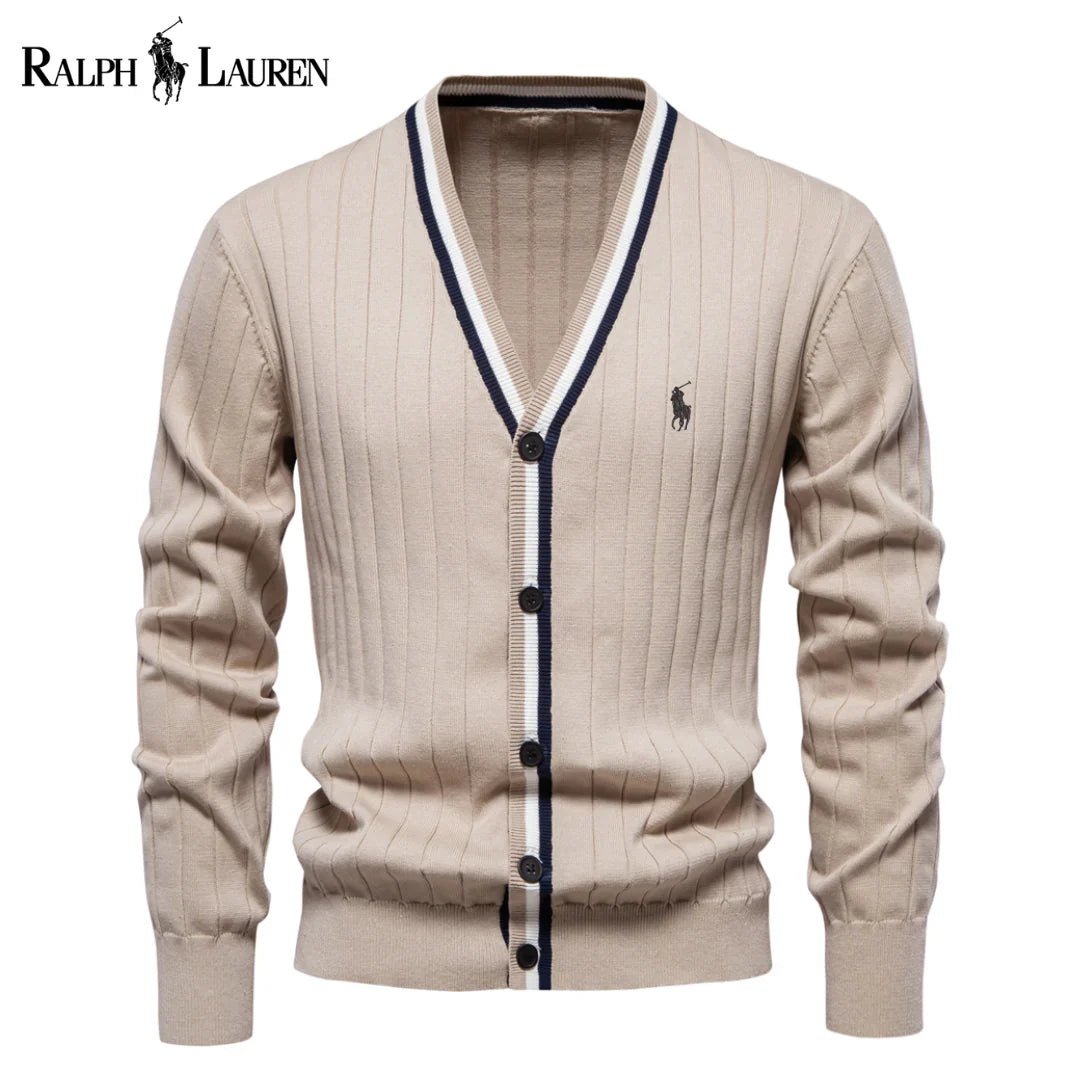 Ꮢаlрh Ⅼаurеn™ Lyxig Ribbstickad Kofta