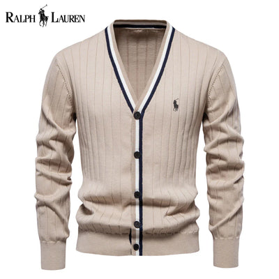 Ꮢаlрh Ⅼаurеn™ Lyxig Ribbstickad Kofta
