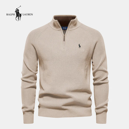 Ꮢalph Lauren™ Premium Half-Zip Tröja