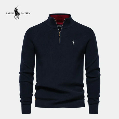 Ꮢalph Lauren™ Premium Half-Zip Tröja