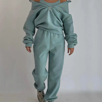 Olivia Klein Plush Paradise Tracksuit