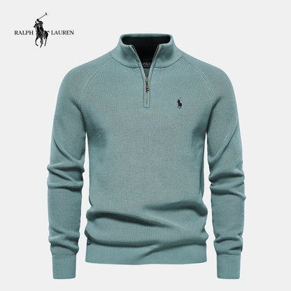 Ꮢalph Lauren™ Premium Half-Zip Tröja